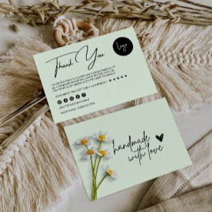 Cartões de agradecimentos de negócios flexível