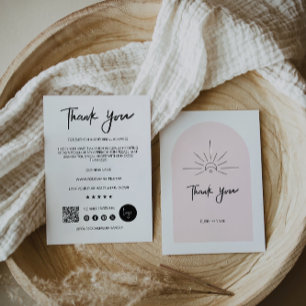 Cartões de agradecimentos de negócios moderno edit