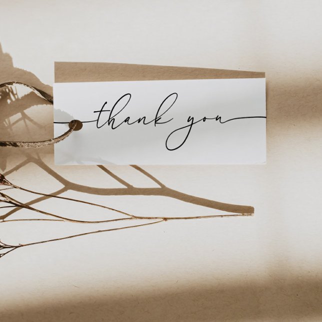 Cartões de agradecimentos de negócios negro neutro (Criador carregado)