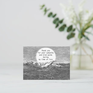 Cartões de agradecimentos de Nuvem Escura