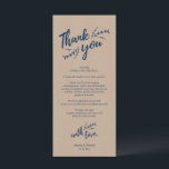 Cartões de agradecimentos de Parte de Definição de<br><div class="desc">Apresentando nosso encantador Cartões de agradecimentos de Festa de Casamento Russo, um belo e atencioso modo de mostrar seu apreço aos seus convidados por comparecer a sua ocasião especial. Projetada com um estilo rústico e inspirado em casa, esta carta apresenta uma ilustração adorável de uma placa jantada com utensílios. A...</div>