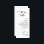 Cartões de agradecimentos de Partido Janto de Defi<br><div class="desc">Introduzindo o toque perfeito para sua recepção de casamento - nosso elegante casamento Obrigado Coloque Cartões de Configuração, com o título "Agora é hora de festejar"! Projetados para expressar sua profunda apreciação pela presença de cada convidado em seu dia especial, essas cartas são a maneira ideal de adicionar um toque...</div>