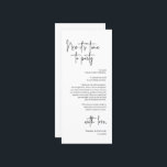 Cartões de agradecimentos de Partido Janto de Defi<br><div class="desc">Introduzindo o toque perfeito para sua recepção de casamento - nosso elegante casamento Obrigado Coloque Cartões de Configuração, com o título "Agora é hora de festejar"! Projetados para expressar sua profunda apreciação pela presença de cada convidado em seu dia especial, essas cartas são a maneira ideal de adicionar um toque...</div>