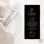 Cartões de agradecimentos de Partido Janto de Defi<br><div class="desc">Introduzindo o toque perfeito para a sua recepção de casamento - nosso elegante casamento Obrigado Coloque Cartões de Configuração, com o título "Celebração de Vamos"! Projetados para expressar sua profunda apreciação pela presença de cada convidado em seu dia especial, essas cartas são a maneira ideal de adicionar um toque pessoal...</div>