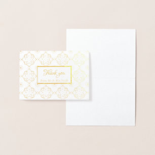 Cartões de agradecimentos de pelagem formal - Casa