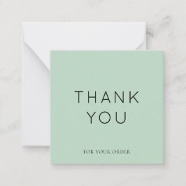 Cartões de agradecimentos de Pequenas Empresas de 