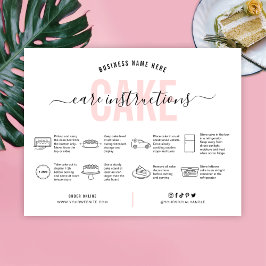 Cartões de agradecimentos De Placa De Cuidado Com