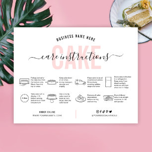 Cartões de agradecimentos De Placa De Cuidado Com 