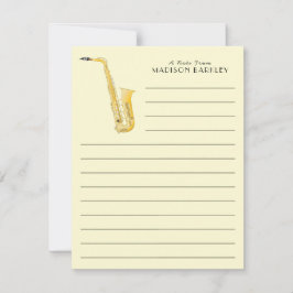 Cartões de agradecimentos de Professores de Banda