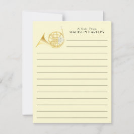 Cartões de agradecimentos de Professores de Banda