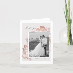 Cartões de agradecimentos de Romance de Aquarela