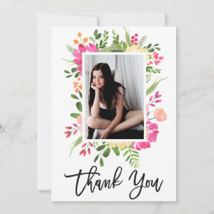 Cartões de agradecimentos de Script de Fotografia 