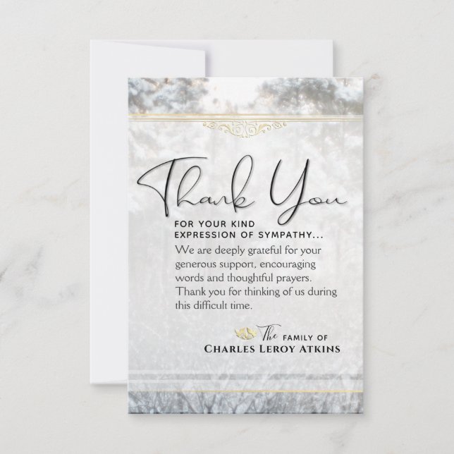 Cartões de agradecimentos de Simpatia de Pinheiros (Frente)