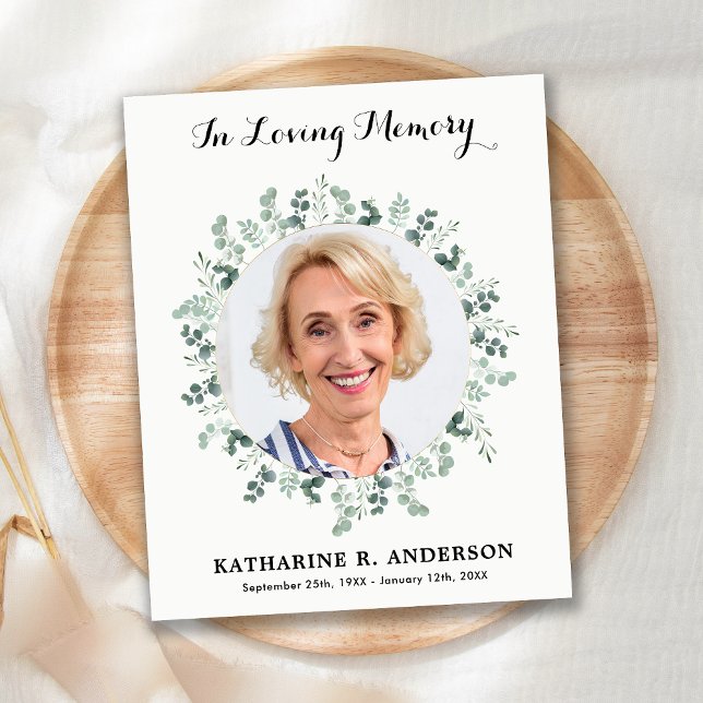 Cartões de agradecimentos de Simpatia Eucalyptus F (Criador carregado)