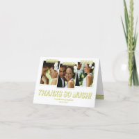 Cartões de agradecimentos de Snapshots Funky