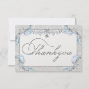 Cartões de agradecimentos de Starfish & Diamantes