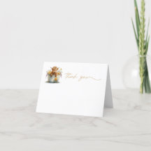 cartões de agradecimentos de vaca da rodovia