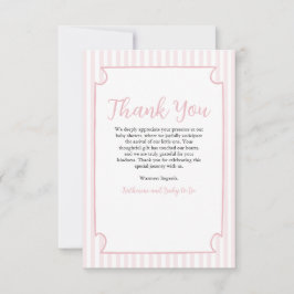 Cartões de agradecimentos de Vidro Martini com Str