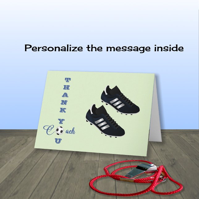 Cartões de agradecimentos desportivo moderno trein (Criador carregado)