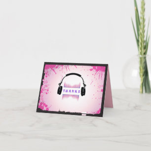 Cartões de agradecimentos do Bar Bat Mitzvah