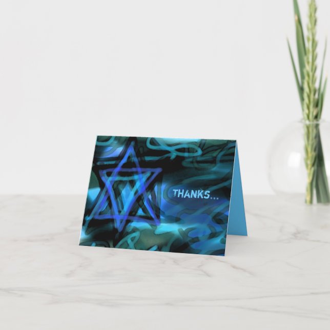 Cartões de agradecimentos do bastão do bar da (Frente)