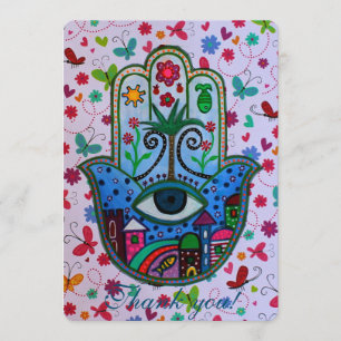 CARTÕES DE AGRADECIMENTOS DO BASTÃO MITZVAH DO BAR