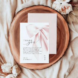 Cartões de agradecimentos do Chá de fraldas do Arc