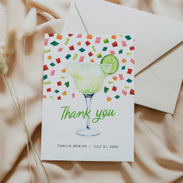 Cartões de agradecimentos do Chá de panela Fiesta