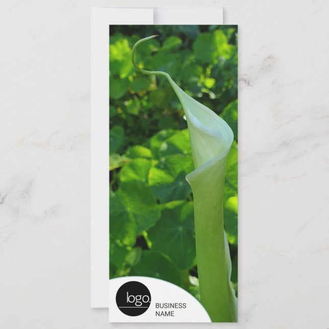 CARTÕES DE AGRADECIMENTOS DO CLIENTE DO LOGOTIPO D (Frente)