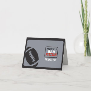 Cartões de agradecimentos do convite de Mitzvah d