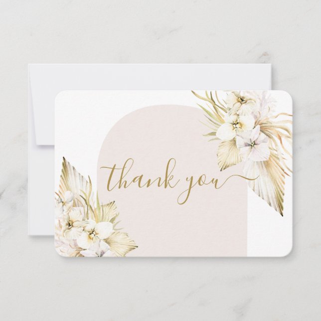 Cartões de agradecimentos do Deserto da Boêmia (Frente)