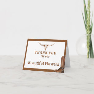 Cartões de agradecimentos do Dia do Casamento Ocid