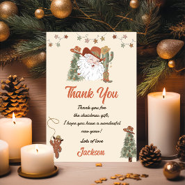 Cartões de agradecimentos do Festa de Natal dos Pa