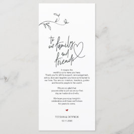 Cartões de agradecimentos do local do minimalismo