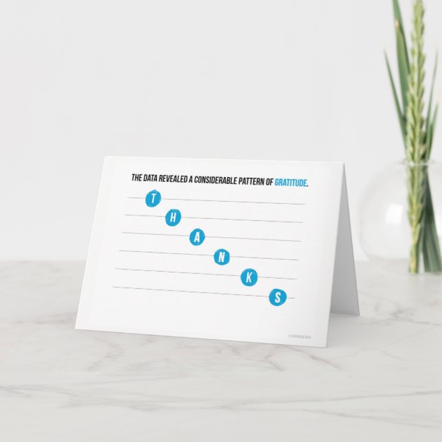 Cartões de agradecimentos do lote do ponto (Frente)