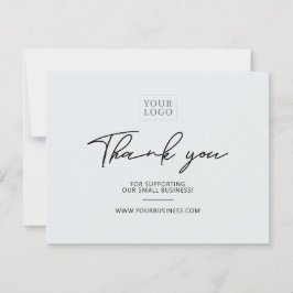 Cartões de agradecimentos do Pacote Comercial de I