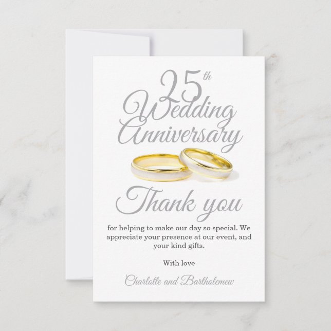 Cartões de agradecimentos do Partido de Aniversári (Frente)