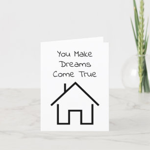Cartões de agradecimentos do Realtor