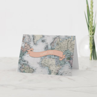 Cartões de agradecimentos do viagem