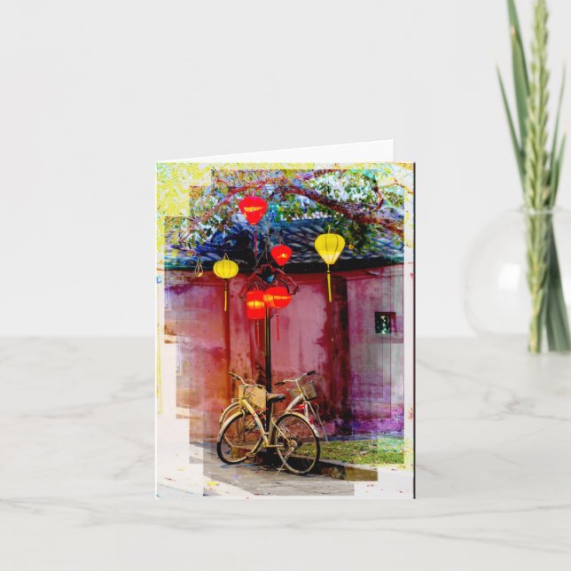 Cartões de agradecimentos dobrado (Frente)