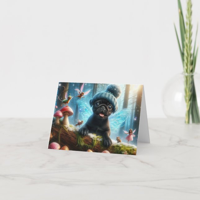 Cartões de agradecimentos dobrado (Frente)