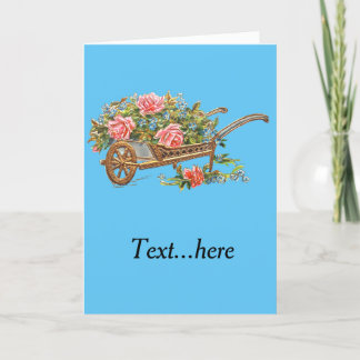 Cartões de agradecimentos dobrado