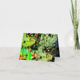 Cartões de agradecimentos dobrado