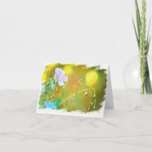 Cartões de agradecimentos dobrado