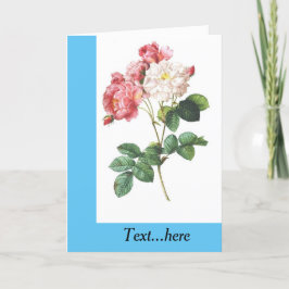 Cartões de agradecimentos dobrado