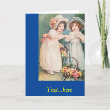 Cartões de agradecimentos dobrado