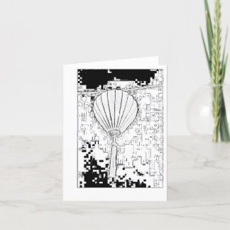 Cartões de agradecimentos dobrado