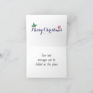 Cartões de agradecimentos dobrado