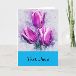 Cartões de agradecimentos dobrado