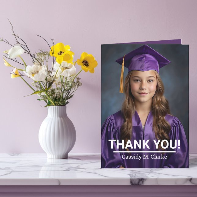 Cartões de agradecimentos dobrado (Criador carregado)